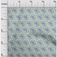 thumbnail image 1 of oneOone Cotton Poplin Fabric Floral Block Printed Craft Fabric BTY 56 Inch Wide, 1 of 4