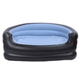 thumbnail image 1 of TOPINCN Inflatable Sofa, PVC and Velvet Comfortable Blow Up Couch Lounger Portable Inflatable Chair for Outdoor for Beach Camping Picnic, 1 of 7