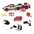 thumbnail image 1 of New Bright Jeu de construction Bobcat à roues libres, (30 pièces) Blanc, 1 of 8