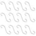 thumbnail image 1 of 12 Pieces S Hooks Household Simple Kitchen Storage Shelf Indoor Sundiry Room Organizer Holder Convenient Sundries Hangers for Home Using No.2, 1 of 8