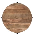 thumbnail image 2 of Table d’appoint contemporaine en bois massif, naturel, 2 of 7