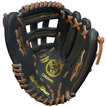 Going One Baseball Softball Glove - Infield and Outfield Mitt for Adults, Youth and Kids, Left and Right Hand Throw