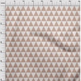 thumbnail image 4 of oneOone Silk Tabby Fabric Triangle Geometric Decor Fabric Printed BTY 42 Inch Wide, 4 of 5