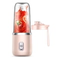 thumbnail image 1 of Portable Blender Cup Automatic Small Glass Juice Cup for Travel Sports Kitchen  Blue Double Cup With Cover, 1 of 5