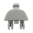 thumbnail image 3 of funtasica Brand New 2x Sun Visor Hook Clips for A6 C6 Gray, 3 of 9