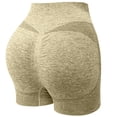 thumbnail image 3 of Hurxie Deals Shorts de Gym pour Femmes Taille Haute Lissage des Fesses Shorts de Yoga Sans Couture Vêtements de Sport pour Femmes, 3 of 8