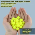 thumbnail image 4 of Balles de Recharge de 400 Tours Munitions pour Série Nerf Hyper Blaster, Stock pour Jeux Hyper, 4 of 5