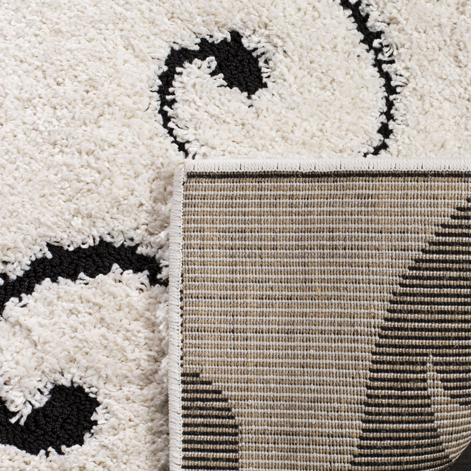 SAFAVIEH Florida Douglas Tapis Vignes Florales Shag