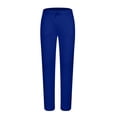 thumbnail image 3 of RXIRUCGD Men's Fashion Drawstring Elastic Waist Solid Color Casual Sweat Length Pants 2 PC, Blue, Size: 2XL, 3 of 5