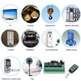 thumbnail image 3 of Riwcyla DC 4CH Channel 433Mhz Wireless RF Switch Long Switch DC12V RF Relay Module Toggle Switch 1527 Chip Smart Home Automation (1 & 1 ), 3 of 6