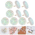 thumbnail image 4 of 10Pcs Rhinestone Push Pin Replaceable Pushpins Delicate Thumbtacks Home Accessory, 4 of 8