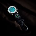 thumbnail image 4 of Baohd Fashionable multifunctional suitable hiking compass resistant, explorer, hands, nylon atmospheric, multifunctional silver dial, 4 of 6
