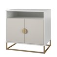 thumbnail image 4 of Kelly Accent Cabinet, White/Taupe, 4 of 9