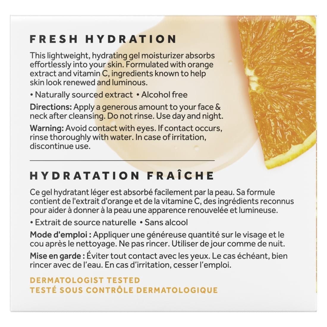 POND’S Orange Extract & Vitamin C Gel Face Moisturizer For Renewed and Luminous Skin