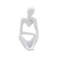 thumbnail image 1 of GUOOL Abstrait Sculpture Fait Main Résine Pensée Homme Maison r Ative Figure Main Blanc Gauche, 1 of 9