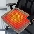 thumbnail image 1 of USB Heating Seat Cushion Office Outdoor Car Chair Pad Winter Heating Pad, 1 of 5