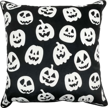 Way to Celebrate! Halloween Jack O Lantern Decorative Pillow