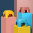 thumbnail image 2 of simple Small Home Round and Comfortable for stool decoration stool decoration Small Bathroom Playroom Girls, 2 of 8