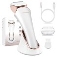 thumbnail image 1 of Rechargeable Electric Shaver for Women - Painless Womans Electric Razor for Legs, Arms, Underarms, Portable Cordless Bikini Trimmer for Women with Wet & Dry Shaver, USB Charge, LED Light, 1 of 5