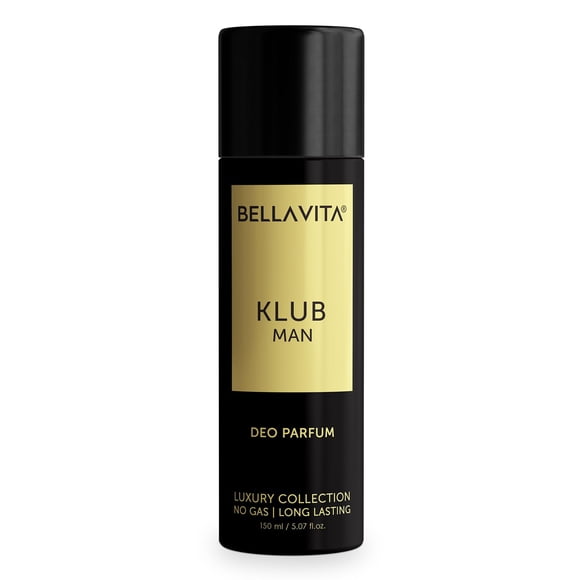 Bella Vita Klub Man Deo Parfum, 150ml Each (Pack of 2)