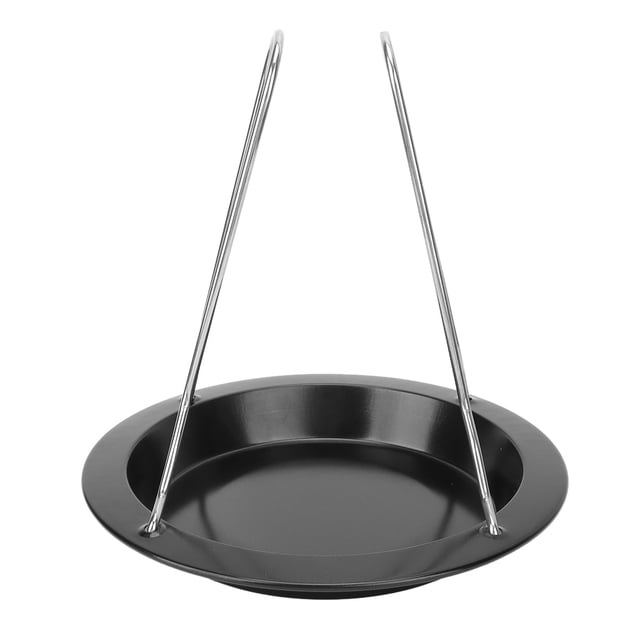 BuyWeek Rôtissoire, Poêle à Rôtir en Acier Inoxydable Dinde Verticale pour Poulet Rôti avec Grille Outils de Cuisine Barbecue