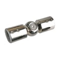 thumbnail image 1 of Tnarru Rod Connector Hinged Elbow Connector Heavy Duty Bathroom Glass Door for Bay Window Curtain Rods with Screws Adjustable Angle 25mm polished, 1 of 8