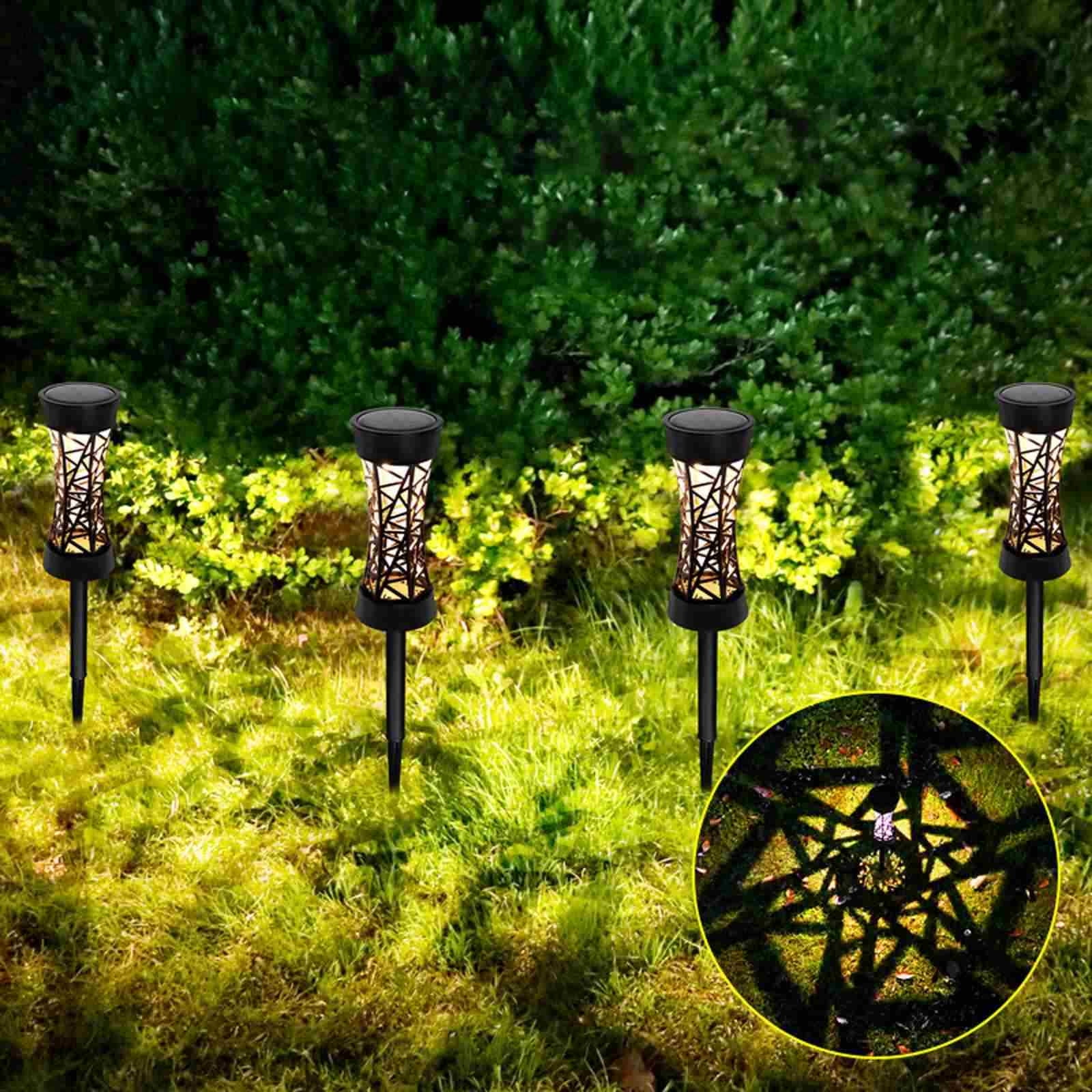 TopLLC LED Outdoor Solar Lights, Land-scape Spotlights, Garden Lights, Wireless Solar Powered Outdoor Lights/Lighting For Yard, Walkway