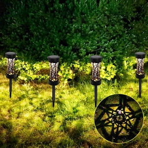 TopLLC LED Outdoor Solar Lights, Land-scape Spotlights, Garden Lights, Wireless Solar Powered Outdoor Lights/Lighting For Yard, Walkway