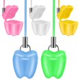 thumbnail image 2 of EIGTHTAIL 5Pcs Tooth Saver Necklaces Tooth Holders Case Box Portable Tooth Container for Kids Children Girls Boys, 2 of 7