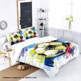 thumbnail image 2 of Soccer Duvet Cover Set 3D Printed Quilt Cover Set with 2 Pillowcases, 2 of 6