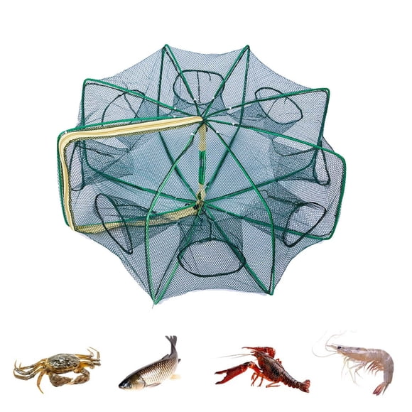 KTTECTOA le Piège de Pêche Pliable 2024 Nouveau le Piège de Pêche Kit de Pêche Filet pour Poisson Crevette Écrevisse Crabe Liquidation Déco Maison Canada Days Déco Maison Déco Salon