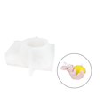 thumbnail image 1 of Bunny Candle Mold Decorative Clear Texture Eco-friendly Soap Candle Making Mold Easter Party Ornament, 1 of 5