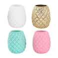 thumbnail image 4 of Harpily Pencil Barrel Creative Resin Pen Holder Pineapple Shape Handicraft Storage Box Student Teacher Desk Desk Pen Holder Decorative One Size Multi-Color, 4 of 4