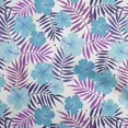 thumbnail image 1 of oneOone Cotton Poplin Light Blue Fabric Tropical Leaf Sewing Craft Projects Fabric Prints By Yard 42 Inch Wide, 1 of 4