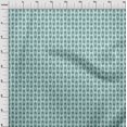 thumbnail image 3 of oneOone Cotton Flex Fabric Dot & Floral Block Printed Craft Fabric BTY 40 Inch Wide, 3 of 4
