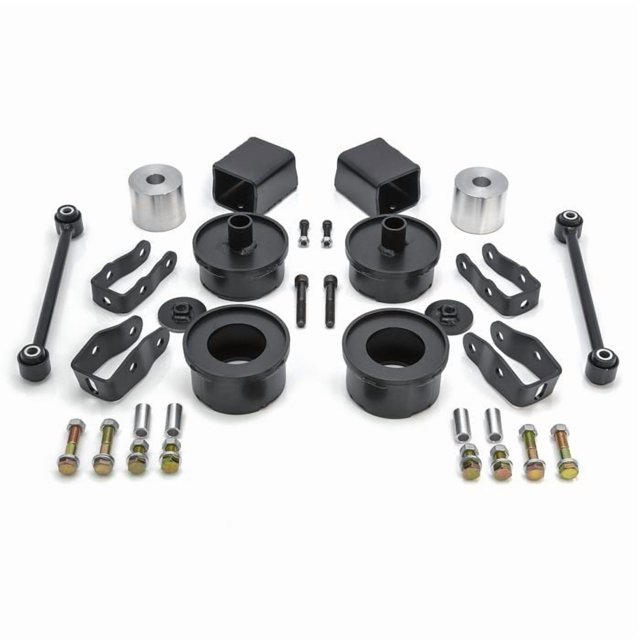 Fits 2018-2023 Jeep Wrangler JL ReadyLIFT Lift Kit Suspension 69-6826 SST Series; 2-1/2 Inch Front Lift; 2 Inch Rear Lift; Black Components