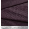 thumbnail image 3 of Soimoi Poly Georgette Fabric Triangle Shirting Decor Fabric Printed Yard 52 Inch Wide, 3 of 3