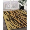 thumbnail image 3 of Ahgly Tapis Rectangulaire Lavable en Machine Intérieur Transitionnel Jaune, 2 Pieds x 3 Pieds, 3 of 7