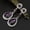 Purple, variant on TopLLC Earrings for Women Wedding Jewelry Rhinestone Style Wedding Earrings For Women Green Jewelry Gifts