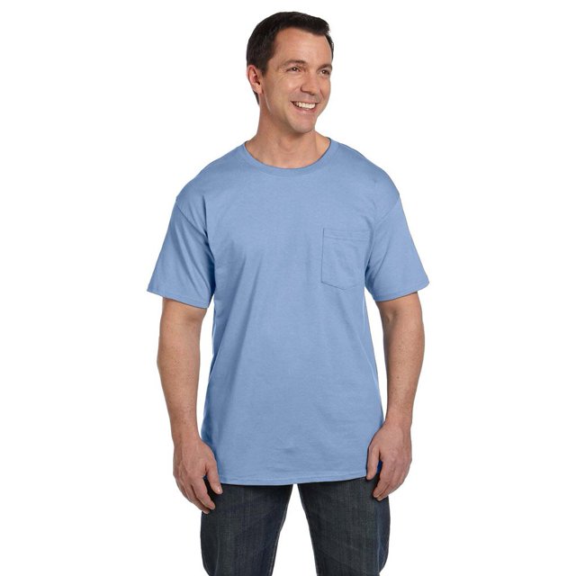 Hanes 6.1 oz. Beefy-T avec Poche