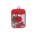 thumbnail image 1 of Pot Holder With Pocket Poinsettia - Set of 6, 1 of 3