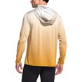 thumbnail image 4 of Pisexur Sun Protection Clothing Men UPF 50 Long Sleeve Shirt Men Printing Summer Sunscreen Is Breathable Long Sleeve With A Mask Hooded Blouse Yellow,2XL, 4 of 7