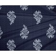 thumbnail image 4 of oneOone Polyester Lycra Fabric Leaves & Floral Block Printed Craft Fabric BTY 56 Inch Wide, 4 of 4