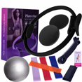 thumbnail image 1 of Pilates Equipment for Home Workouts Pilates Ring and Ball Set Resistance Bands & More Perfect, 1 of 8