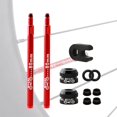 thumbnail image 4 of S SERENABLE Road Bike Tubeless Tire Presta Extender Universal Vacuum Tire 2Pcs 2Pcs 80mm Red, 4 of 9