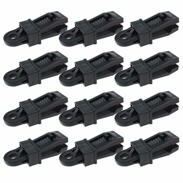 Pinces pour Bâche Robustes Poignée de Verrouillage Robuste Pinces pour Bâche Robustes 12, Ensemble de Pinces Polyvalentes pour Auvent Verrouillage Solide