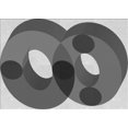 thumbnail image 1 of Ahgly Company Machine Washable Indoor Rectangle Transitional Black Area Rugs, 2' x 3', 1 of 7