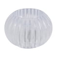 thumbnail image 1 of Battery Operated LED Flickering Votive Candle – 1.57 in Diameter x 2.28 in Height, White Plastic Flameless Candle for Halloween Home Decoration, 1 of 6