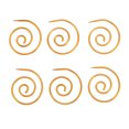 thumbnail image 2 of Spiral Cable Knitting Needle Set with Slippy Needle Tip, Stainless Steel Household Knitting Needle Suitable for Sweaters, Rugs, and Scarves, 2 of 7