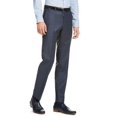 thumbnail image 1 of Hugo Pantalon de Costume à Carreaux Bleu Foncé/rouille Coupe Moderne pour Hommes, 1 of 5